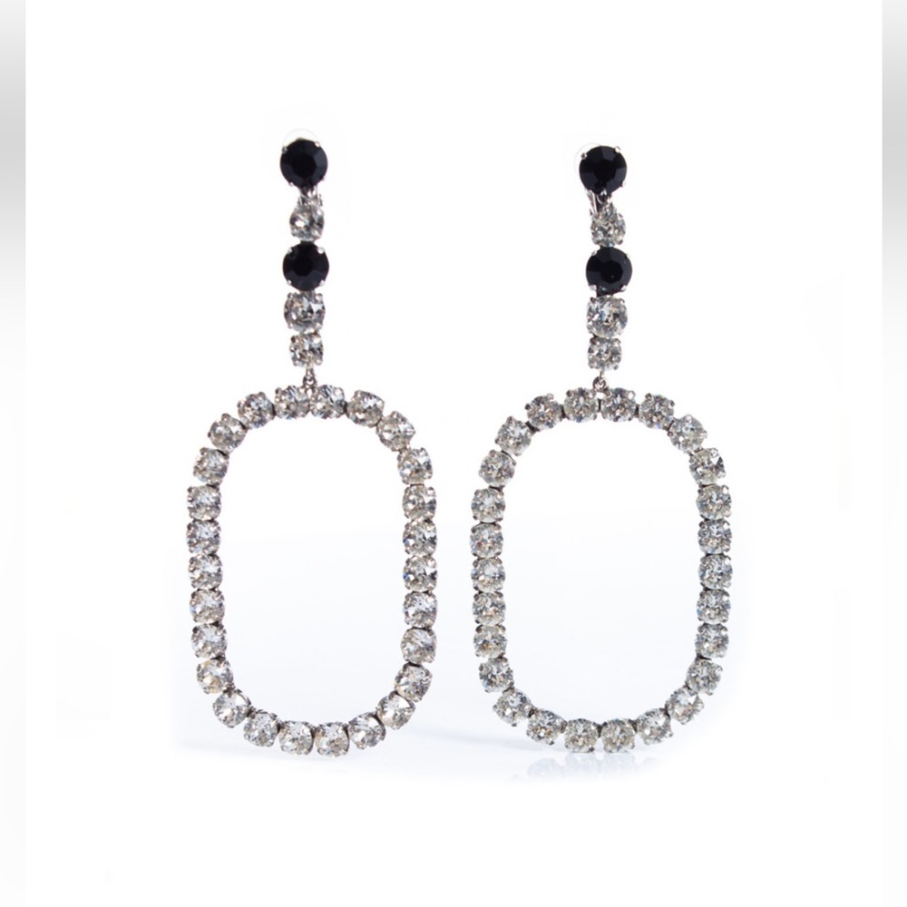 Saint Laurent XL Smoky Earrings